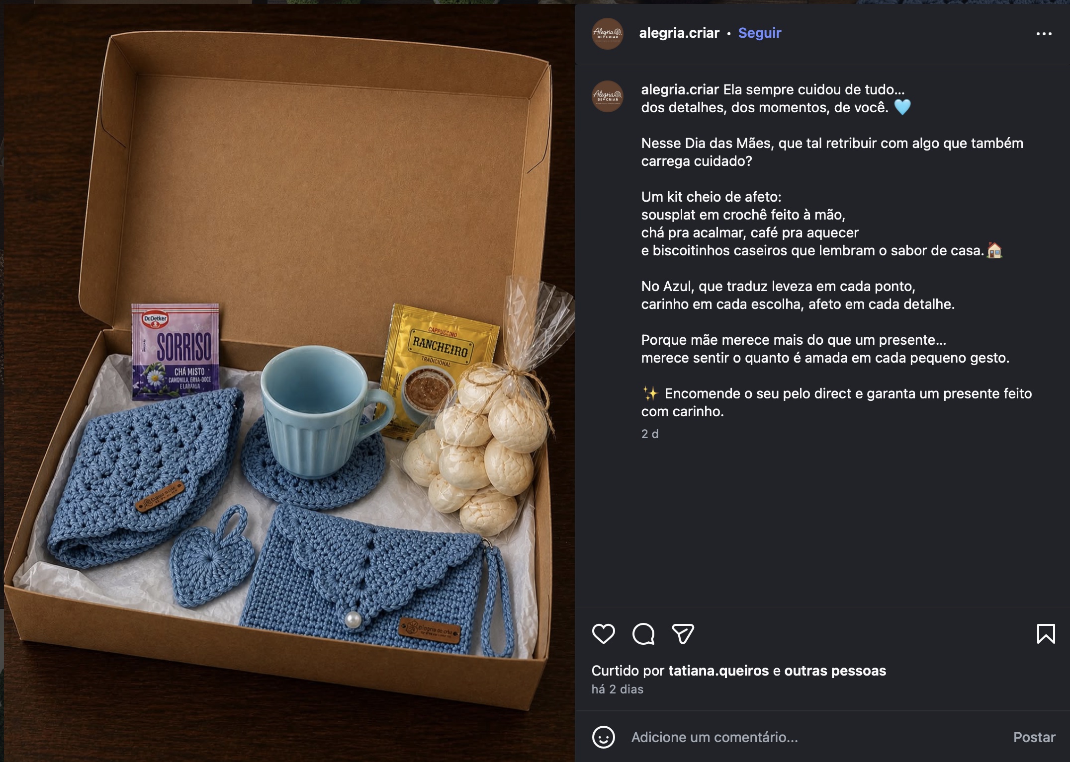 Feed Alegria de Criar
